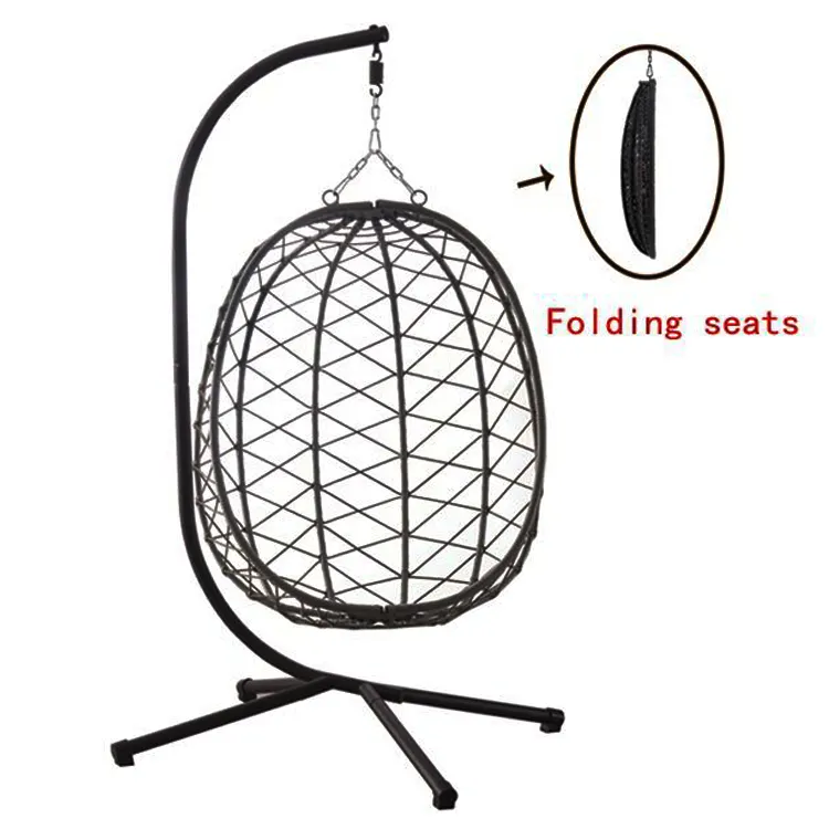 Viseća fotelja Mediterraneo Black