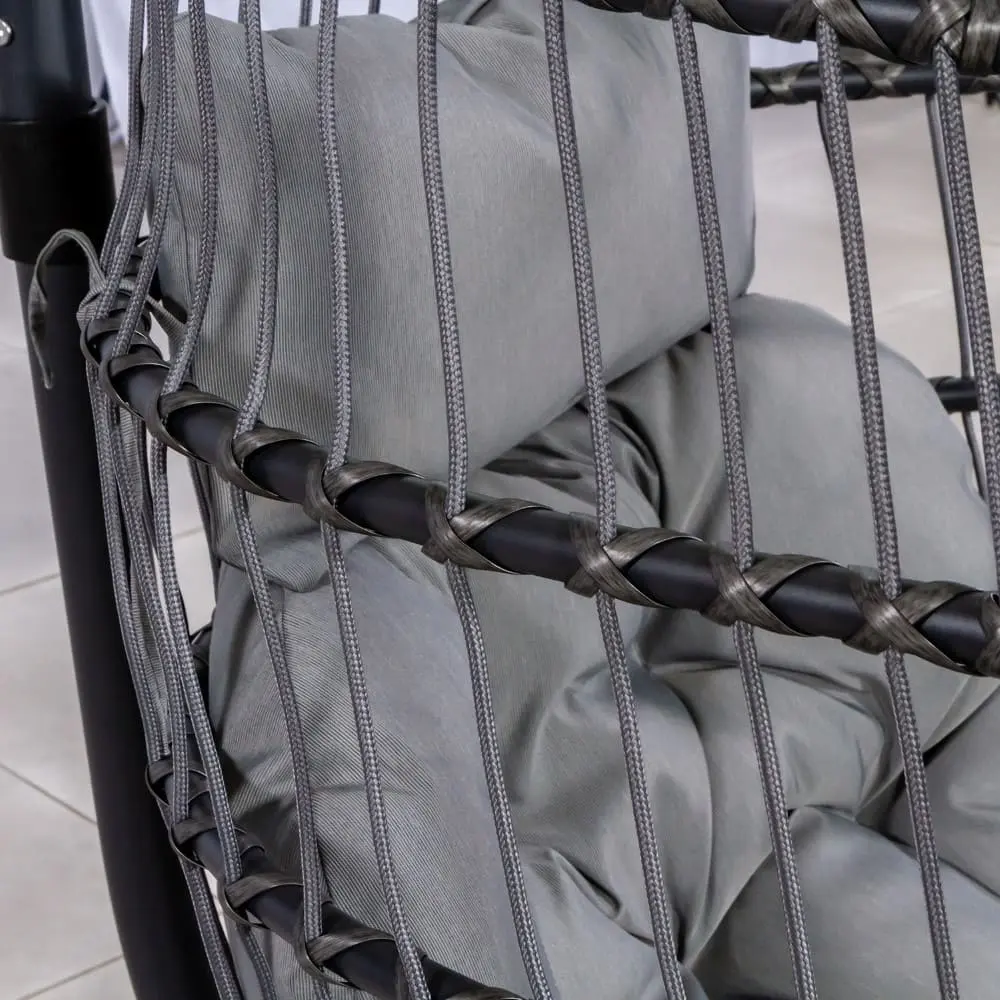 Viseća fotelja Mediterraneo Cosy Grey