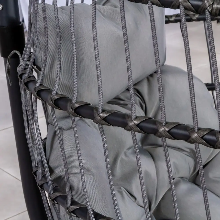 Viseća fotelja Mediterraneo Cosy Grey