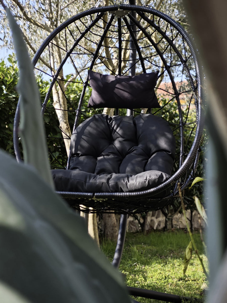 Viseća fotelja Mediterraneo Black